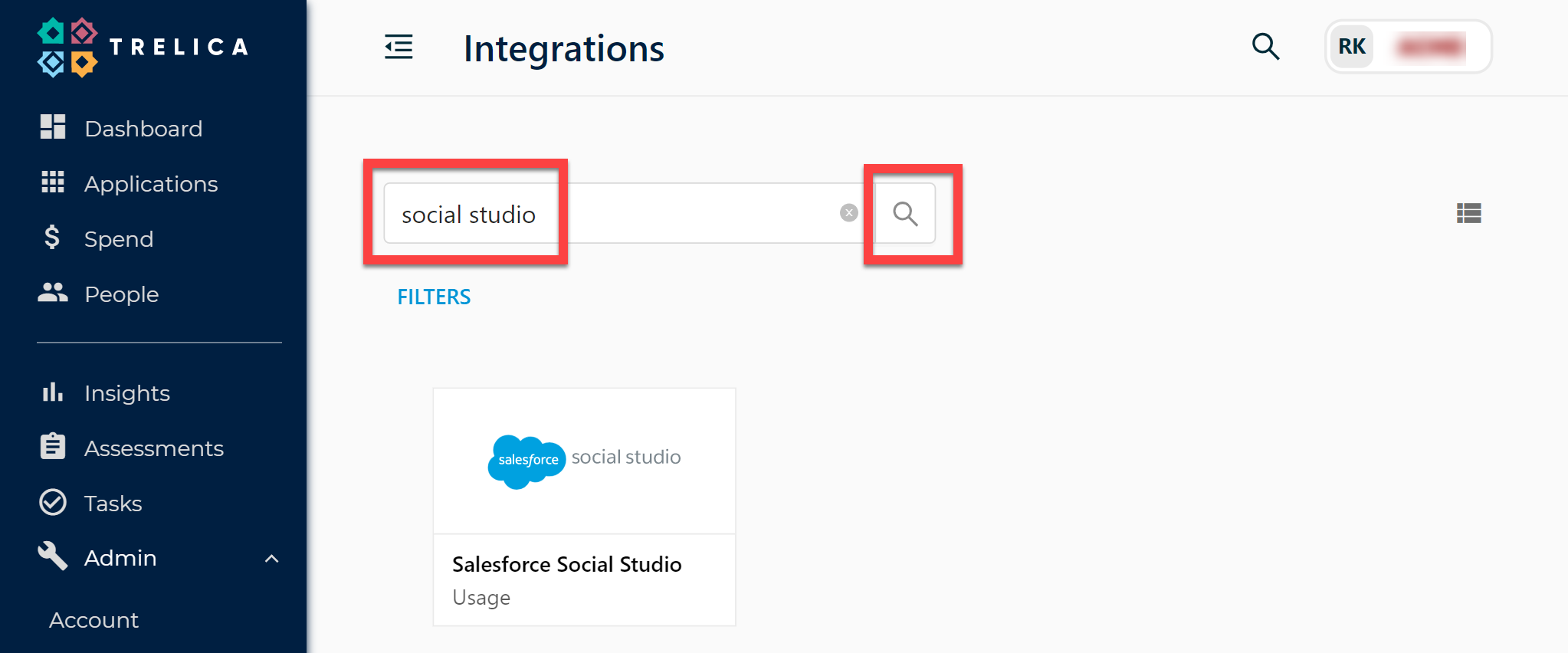 Salesforce Social Studio – Trelica